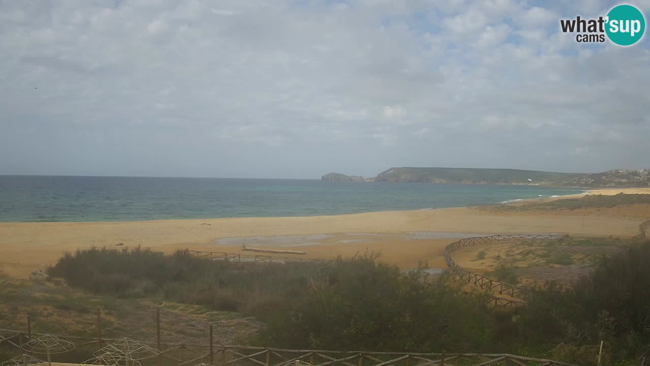 Webcam Torre dei Corsari – Live Beach View from Punta Usai