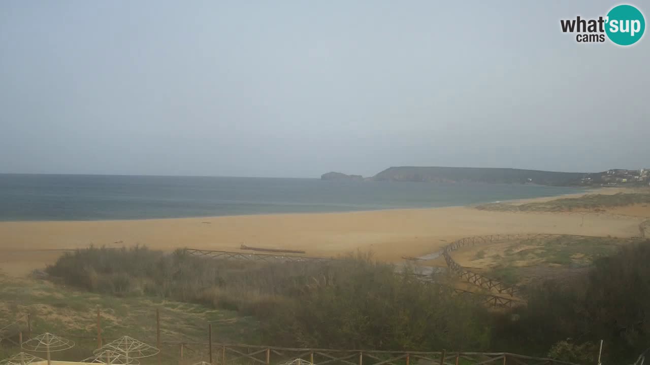 Webcam Torre dei Corsari – Vista live sulla spiaggia da Punta Usai