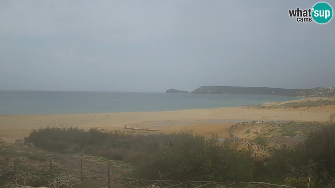 Webcam Torre dei Corsari – Vista live sulla spiaggia da Punta Usai
