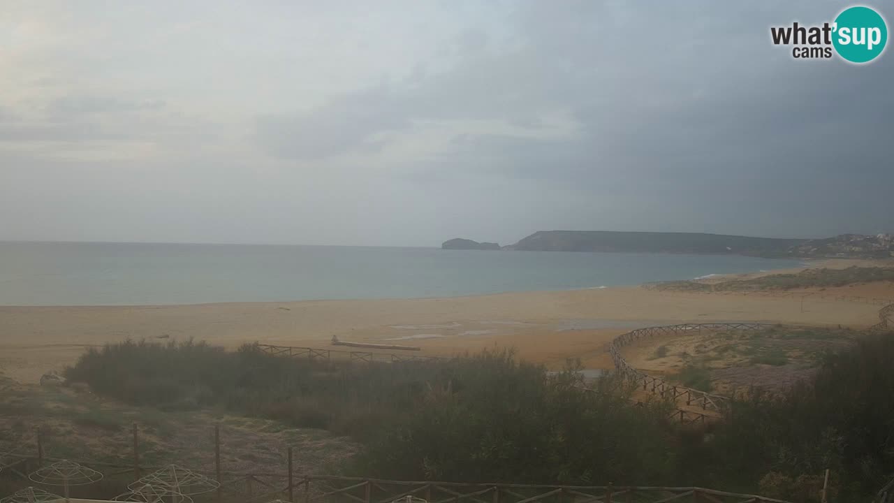 Webcam Torre dei Corsari – Liveblick auf den Strand von Punta Usai