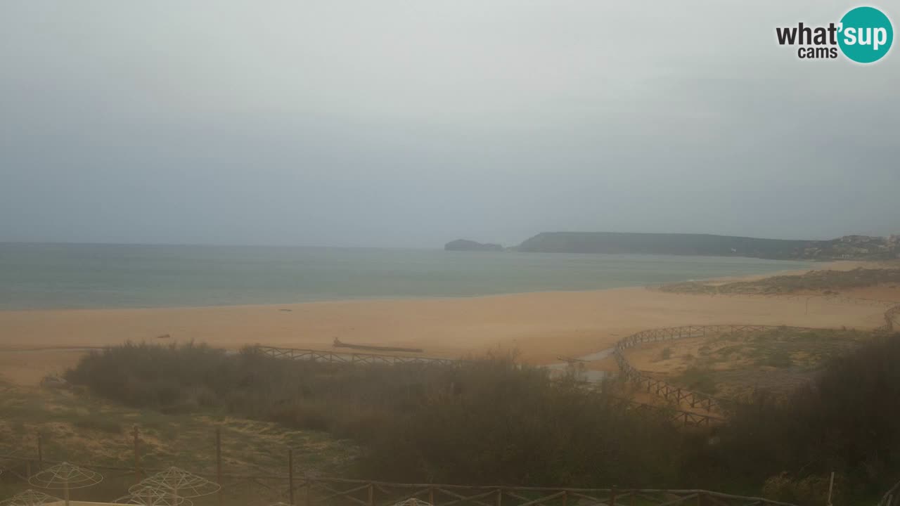Cámara web Torre dei Corsari – Vista en directo de la playa desde Punta Usai