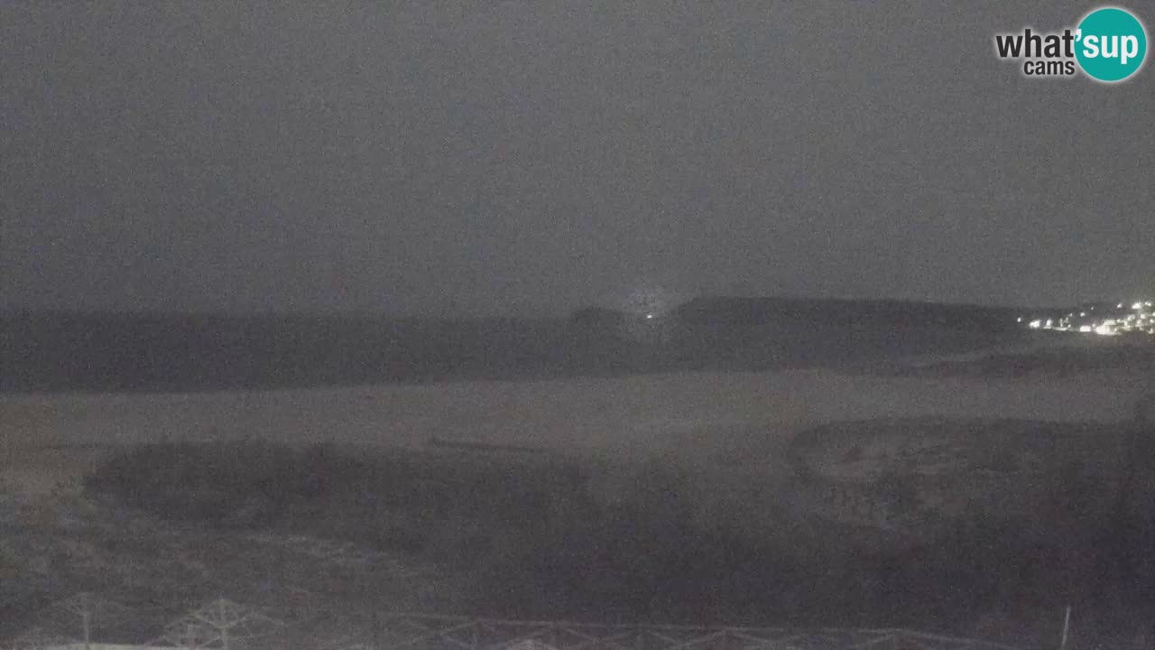 Webcam Torre dei Corsari – Vista live sulla spiaggia da Punta Usai