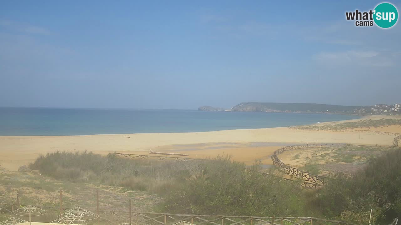 Webcam Torre dei Corsari – Live Beach View from Punta Usai