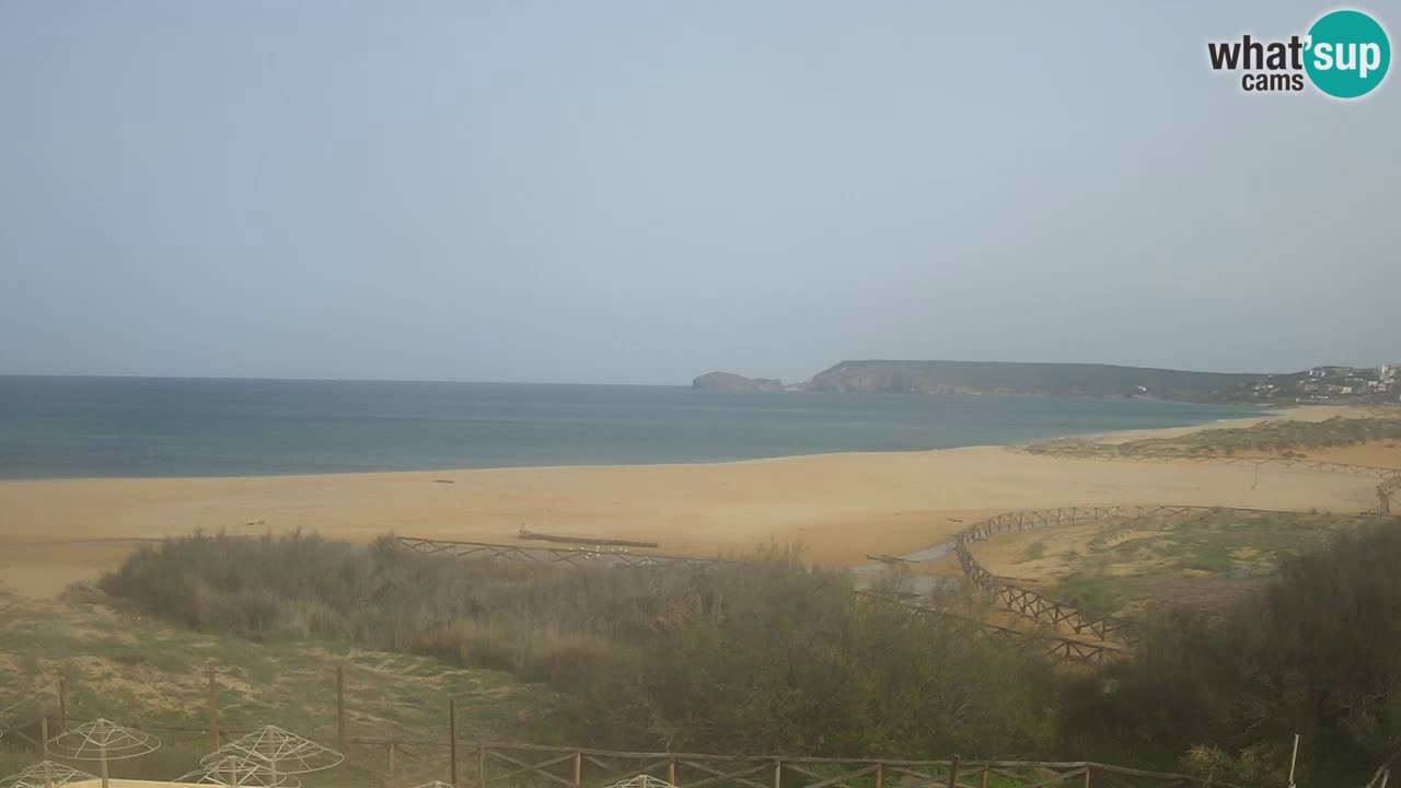 Webcam Torre dei Corsari – Live Beach View from Punta Usai