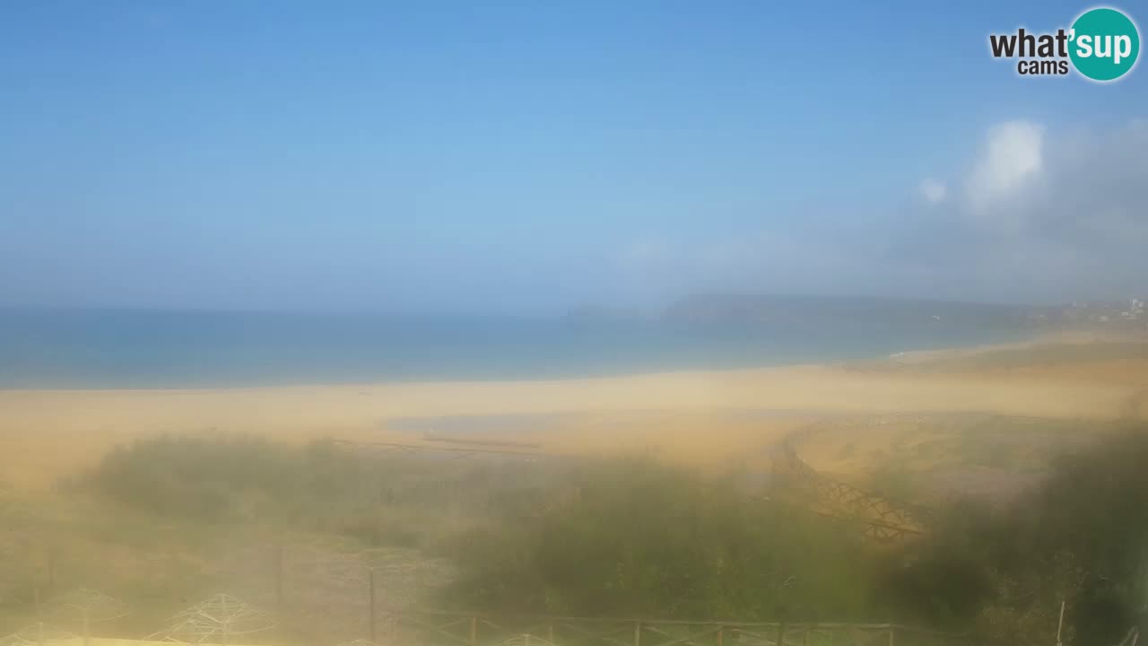 Cámara web Torre dei Corsari – Vista en directo de la playa desde Punta Usai
