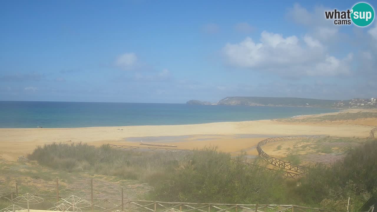 Webcam Torre dei Corsari – Live Beach View from Punta Usai