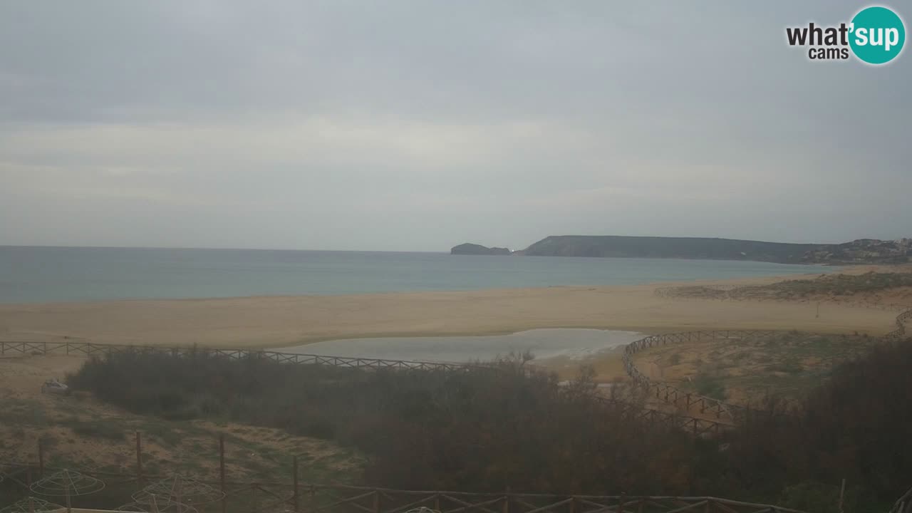 Webcam Torre dei Corsari – Liveblick auf den Strand von Punta Usai