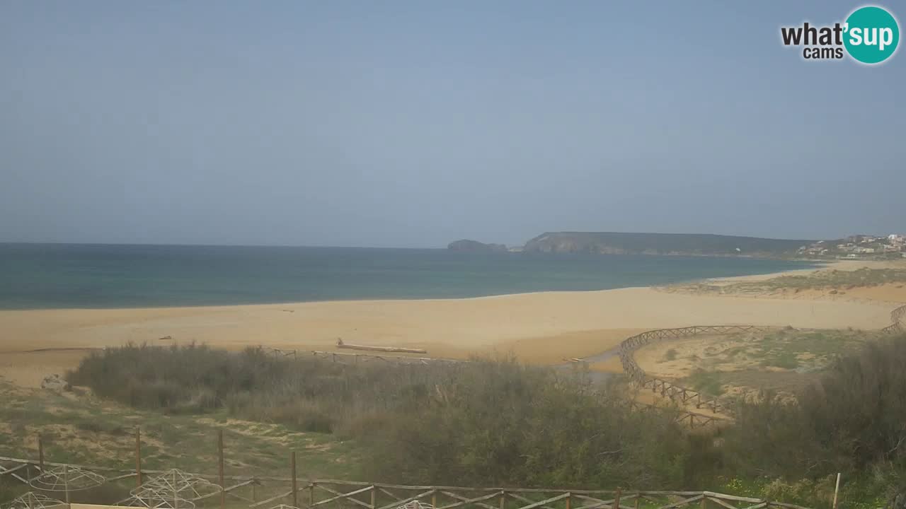 Cámara web Torre dei Corsari – Vista en directo de la playa desde Punta Usai