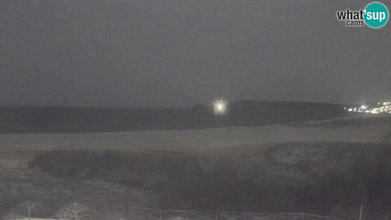 Cámara web Torre dei Corsari – Vista en directo de la playa desde Punta Usai