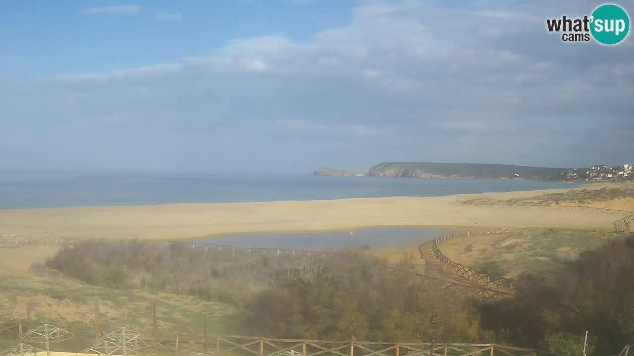 Webcam Torre dei Corsari – Vue en direct sur la plage depuis Punta Usai