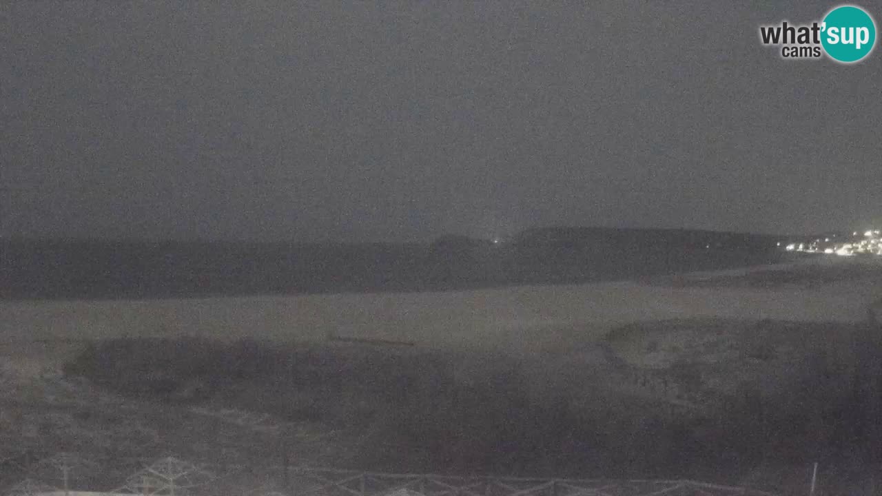 Webcam Torre dei Corsari – Vista live sulla spiaggia da Punta Usai