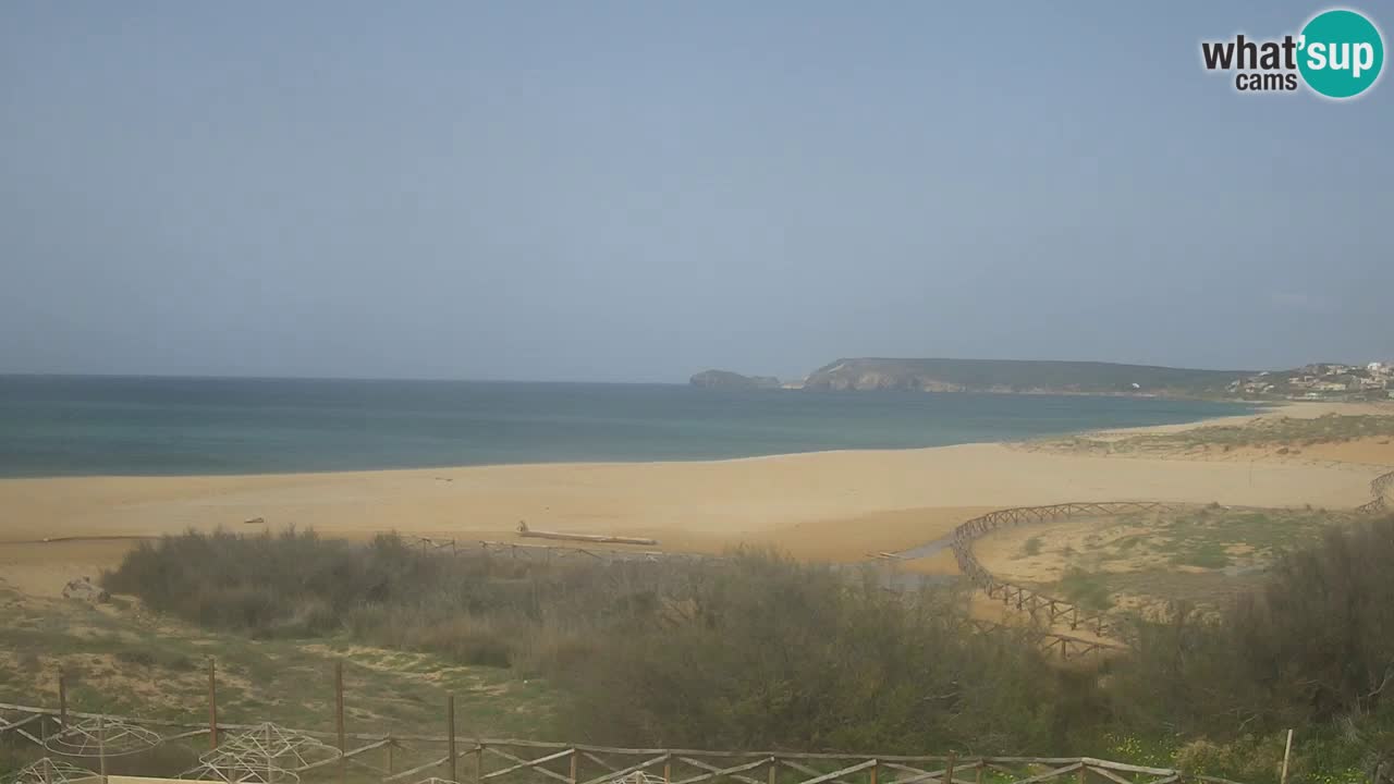 Webcam Torre dei Corsari – Vue en direct sur la plage depuis Punta Usai