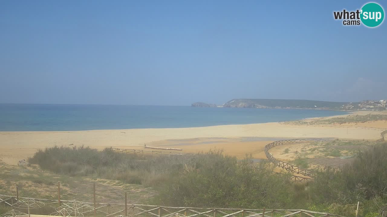 Spletna kamera Torre dei Corsari – Pogled v živo na plažo s Punta Usai
