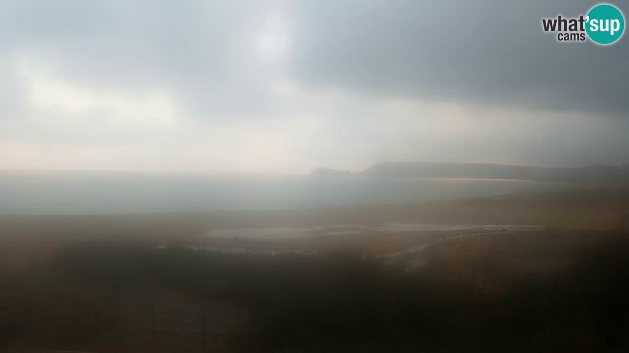 Webcam Torre dei Corsari – Vista live sulla spiaggia da Punta Usai