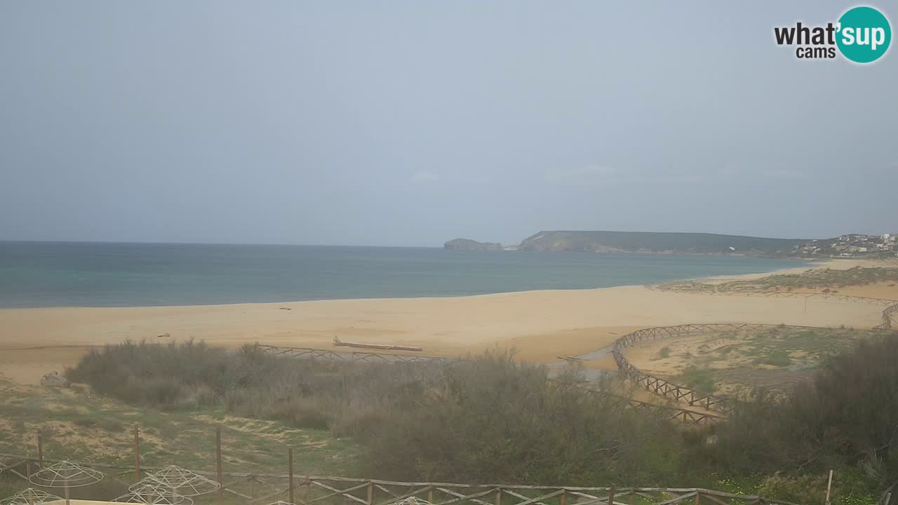 Webcam Torre dei Corsari – Vista live sulla spiaggia da Punta Usai
