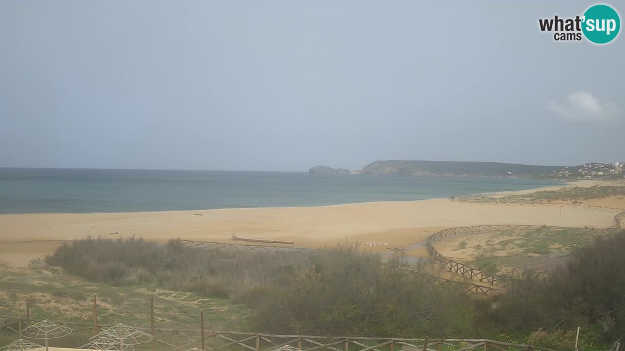 Webcam Torre dei Corsari – Vue en direct sur la plage depuis Punta Usai