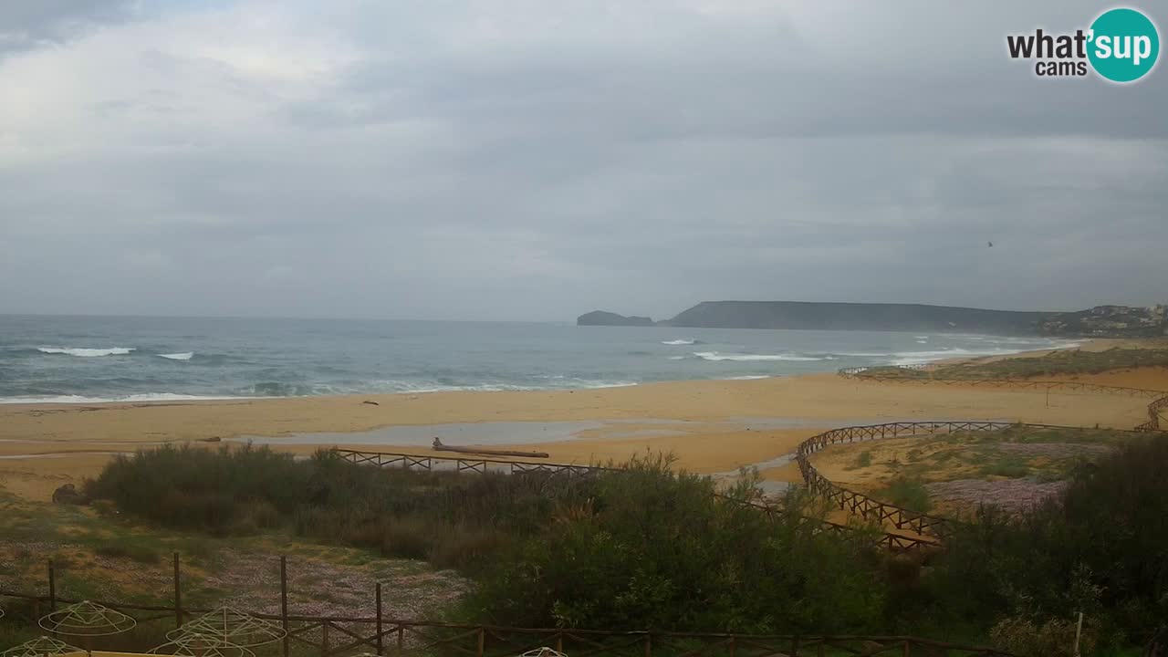 Webcam Torre dei Corsari – Liveblick auf den Strand von Punta Usai