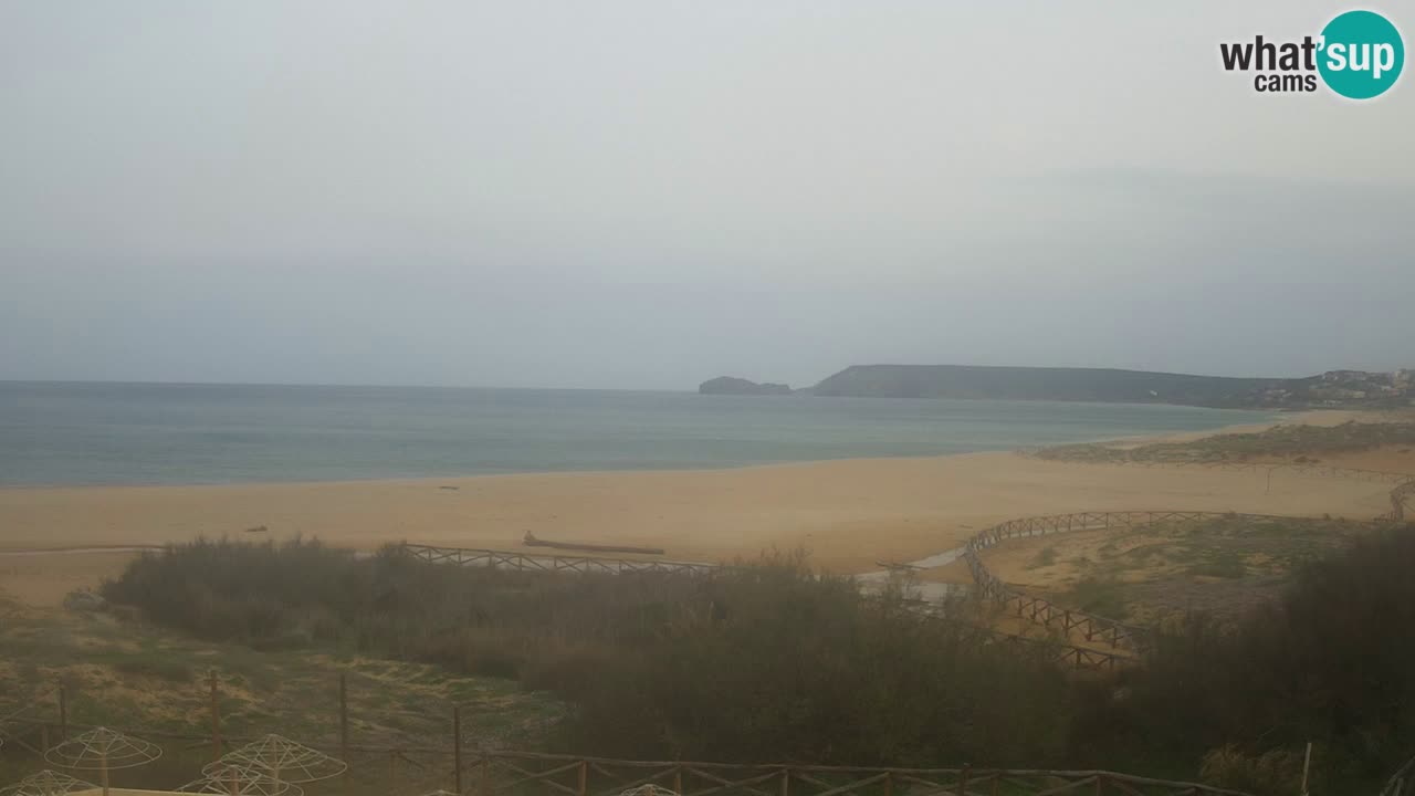 Webcam Torre dei Corsari – Vue en direct sur la plage depuis Punta Usai