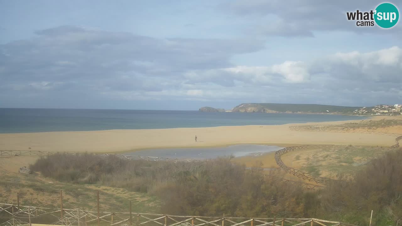 Cámara web Torre dei Corsari – Vista en directo de la playa desde Punta Usai