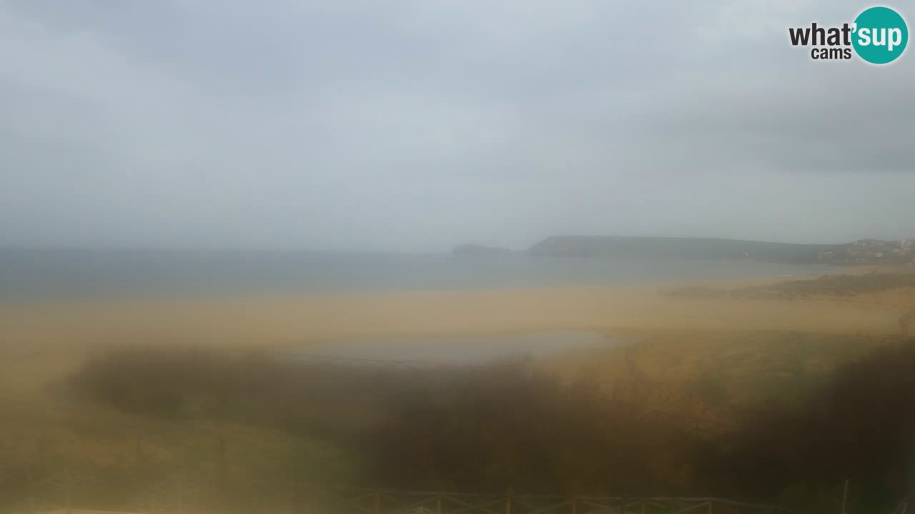 Webcam Torre dei Corsari – Vista live sulla spiaggia da Punta Usai