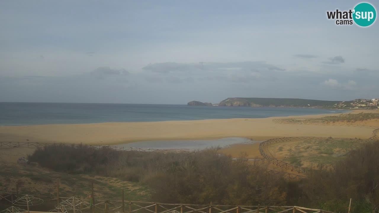 Web kamera Torre dei Corsari – Pogled uživo na plažu s Punta Usai