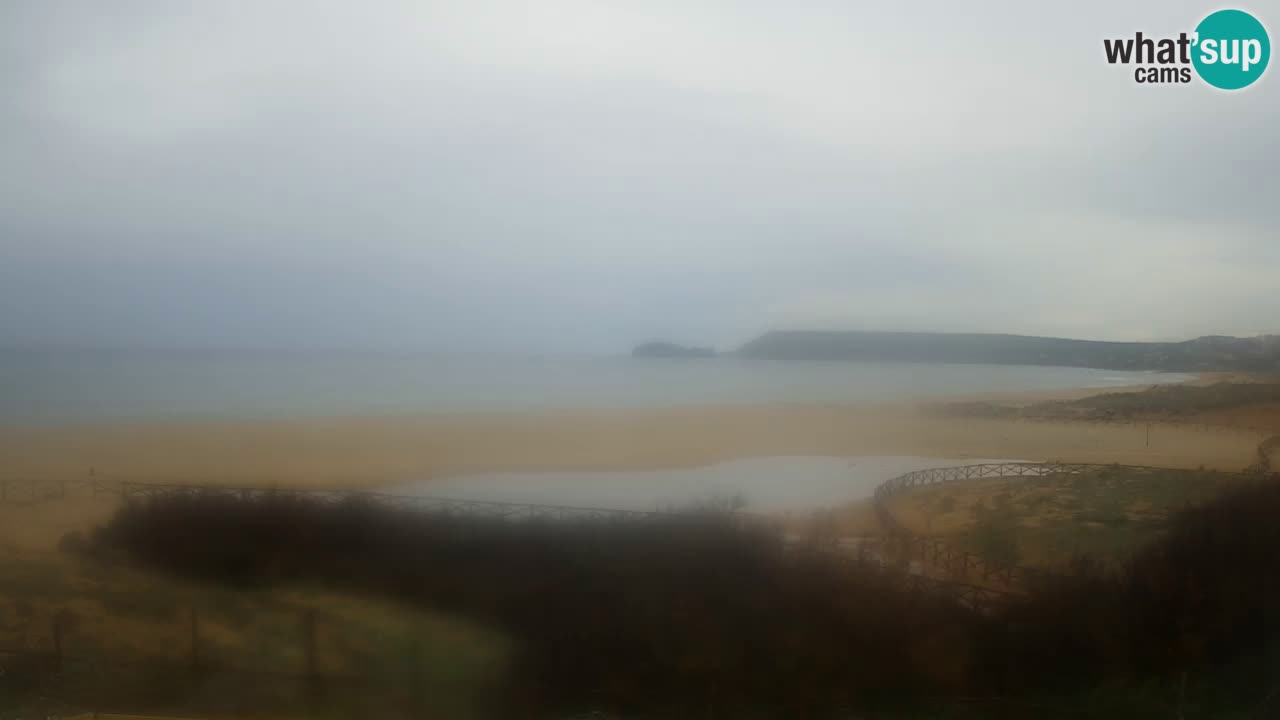 Webcam Torre dei Corsari – Vista live sulla spiaggia da Punta Usai