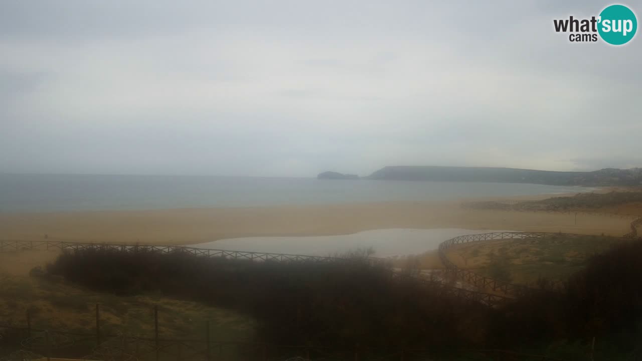 Web kamera Torre dei Corsari – Pogled uživo na plažu s Punta Usai