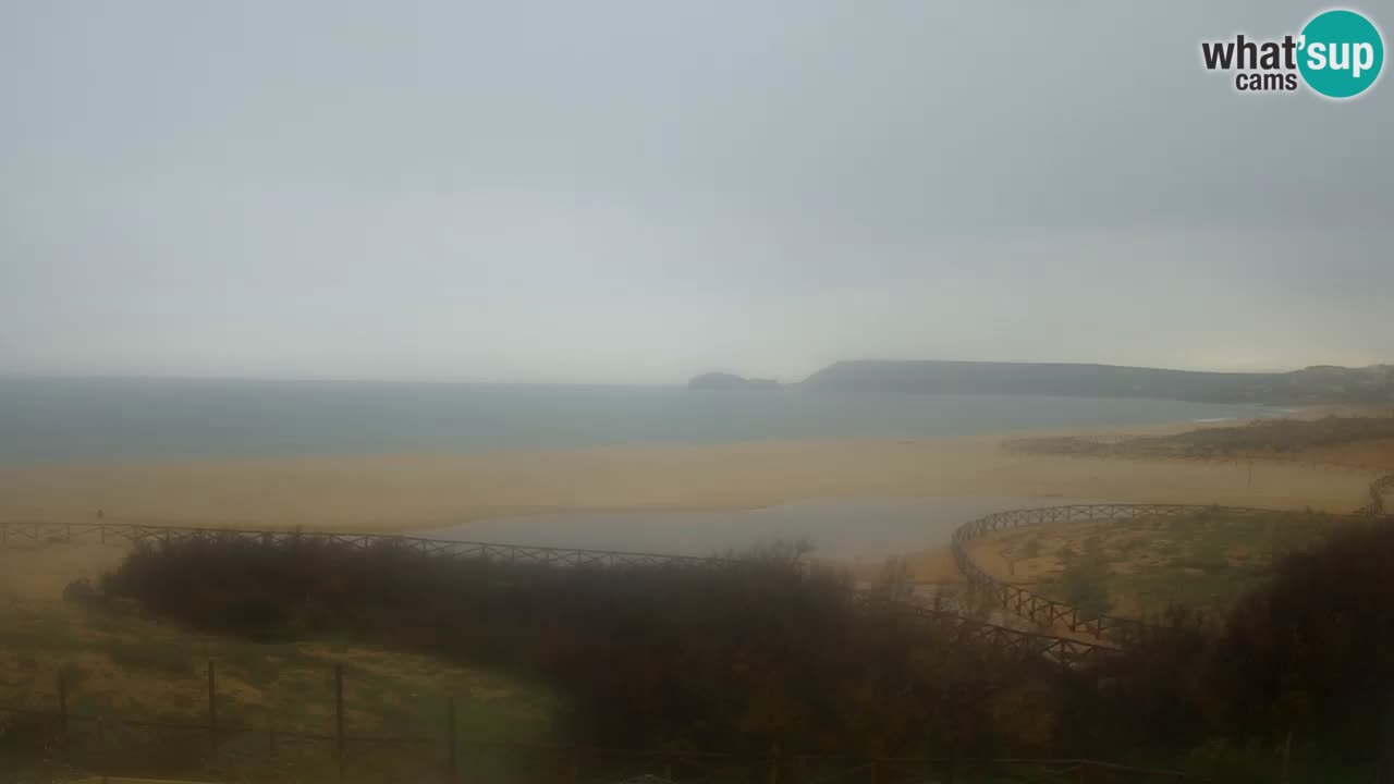 Webcam Torre dei Corsari – Vista live sulla spiaggia da Punta Usai