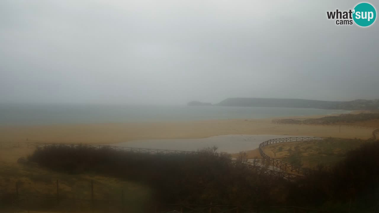 Webcam Torre dei Corsari – Vista live sulla spiaggia da Punta Usai