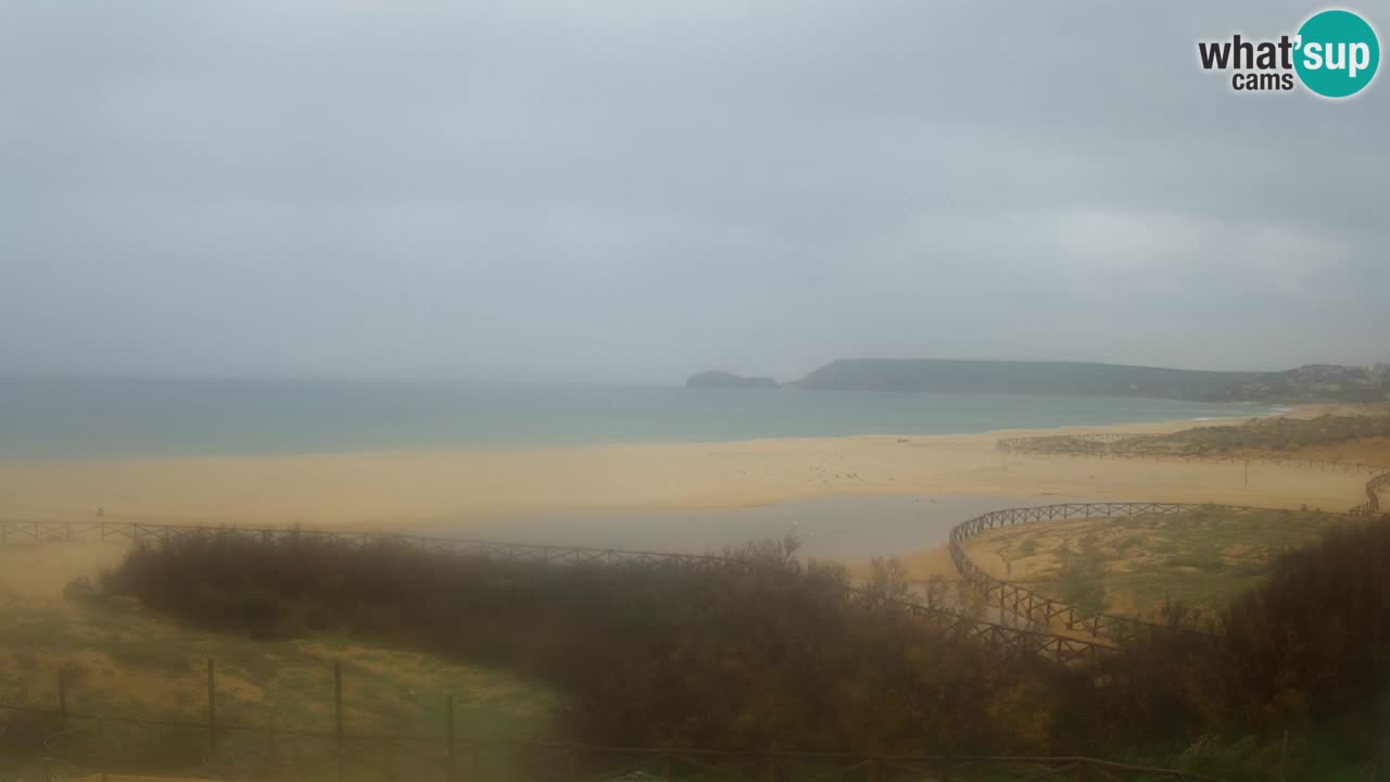Webcam Torre dei Corsari – Vue en direct sur la plage depuis Punta Usai