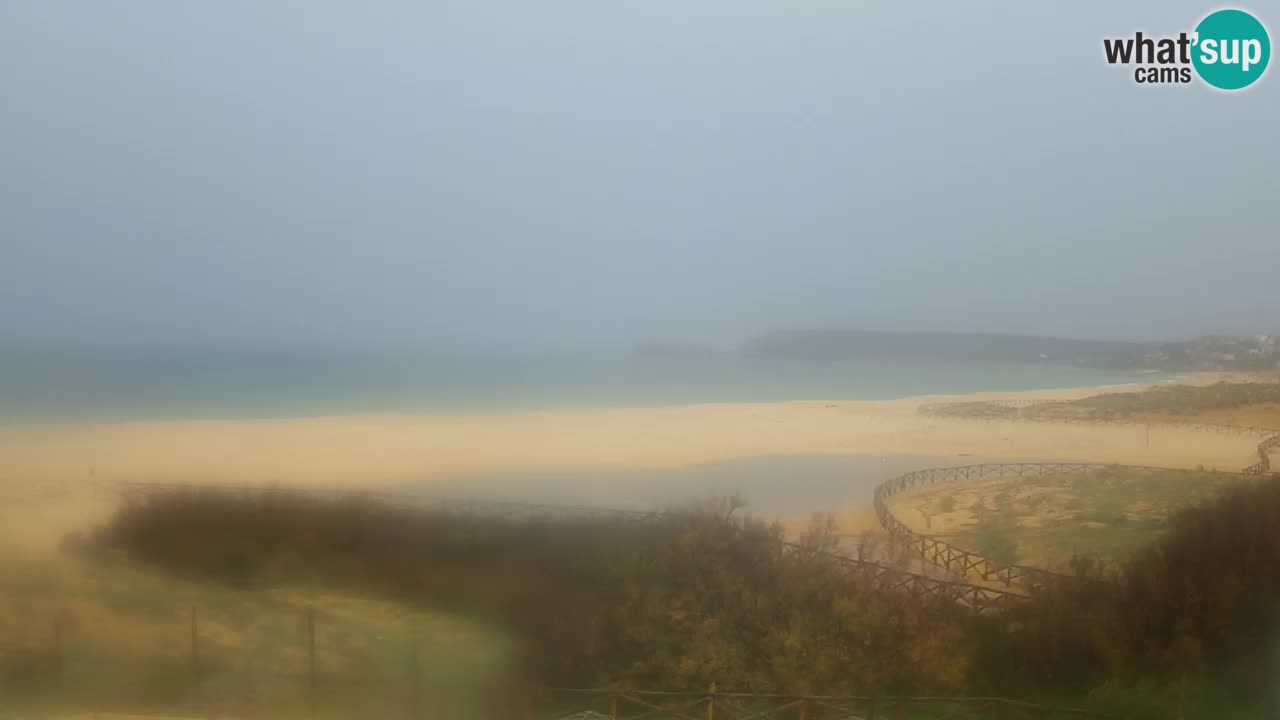 Webcam Torre dei Corsari – Liveblick auf den Strand von Punta Usai