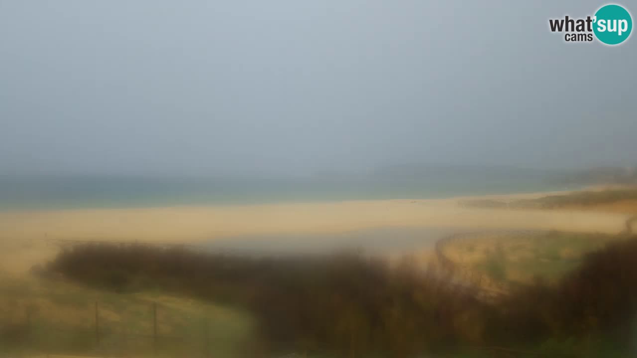 Webcam Torre dei Corsari – Liveblick auf den Strand von Punta Usai