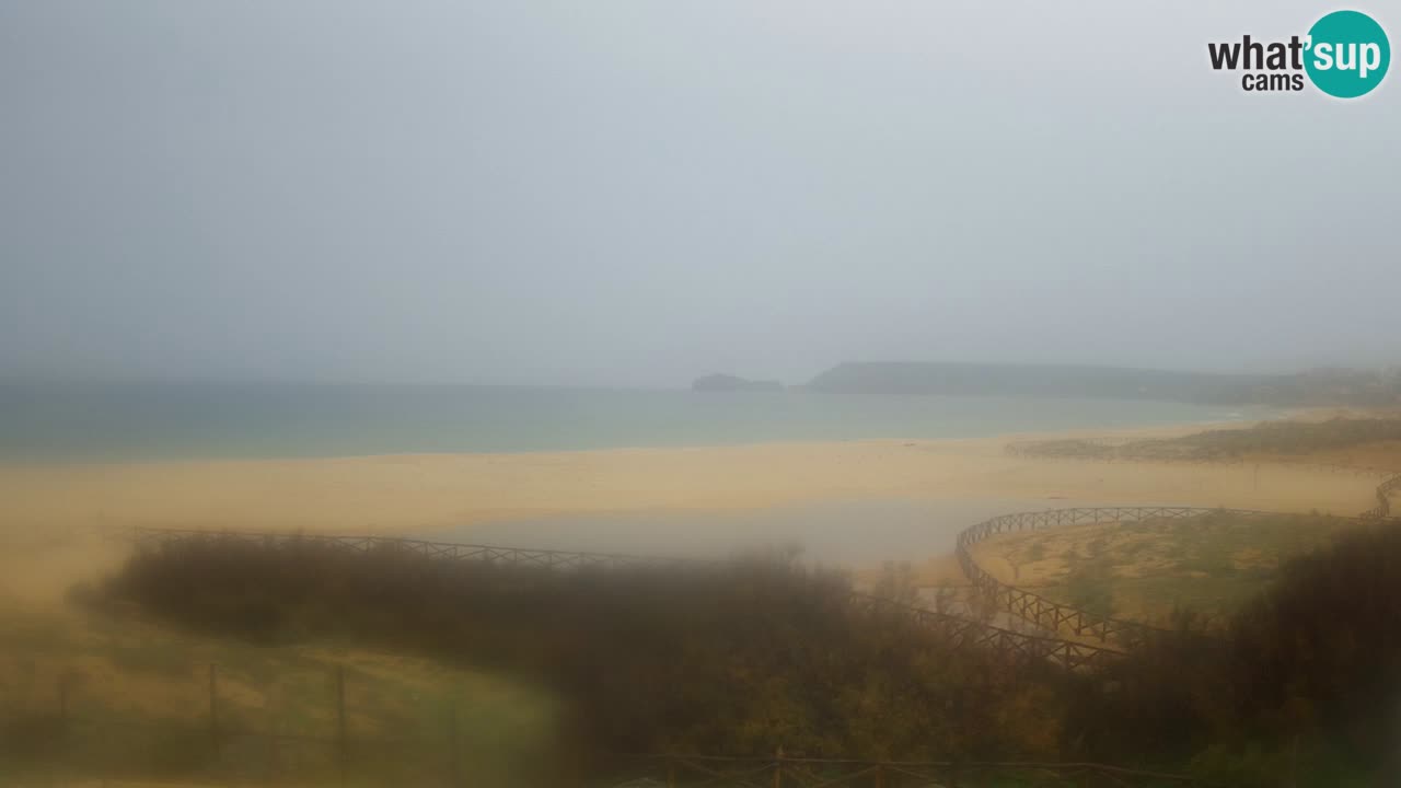 Cámara web Torre dei Corsari – Vista en directo de la playa desde Punta Usai