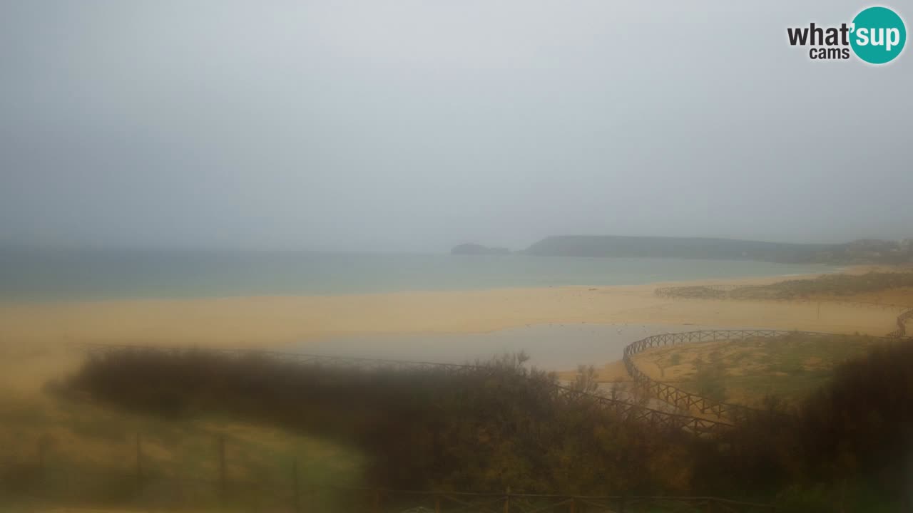 Webcam Torre dei Corsari – Liveblick auf den Strand von Punta Usai