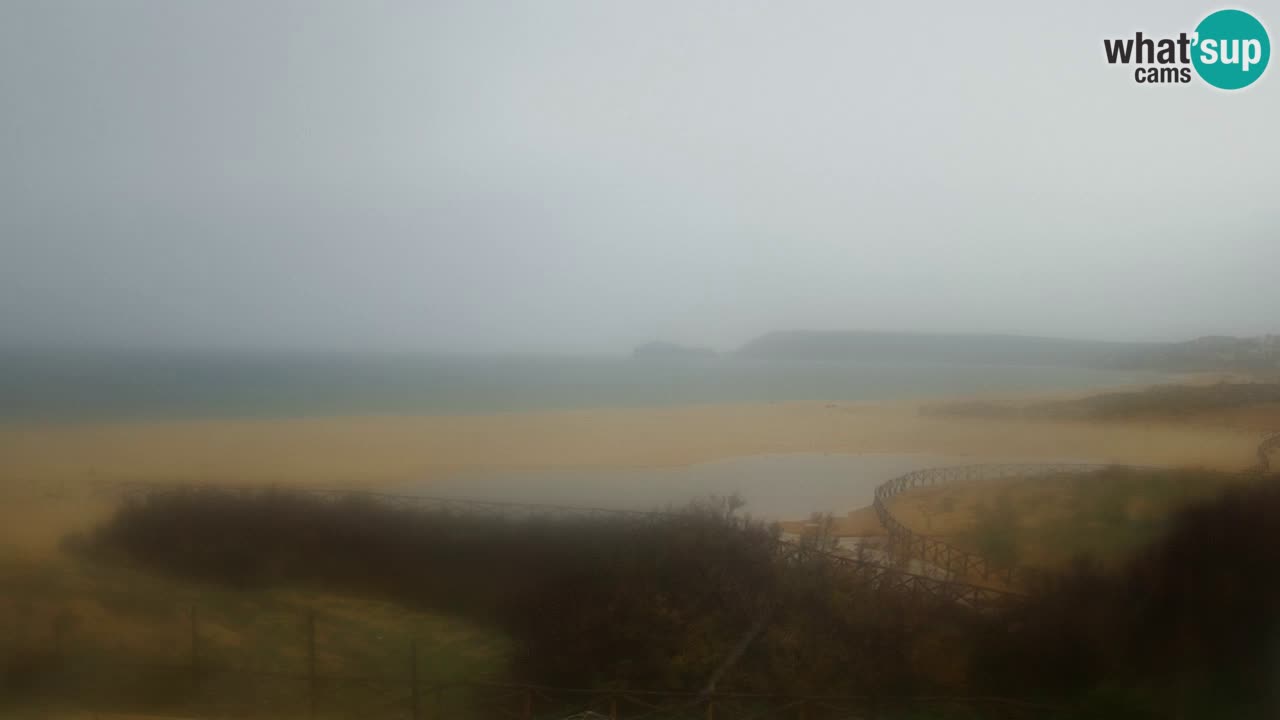 Webcam Torre dei Corsari – Liveblick auf den Strand von Punta Usai