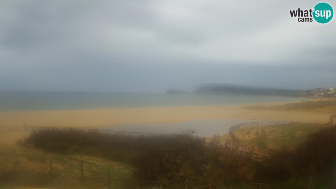 Spletna kamera Torre dei Corsari – Pogled v živo na plažo s Punta Usai