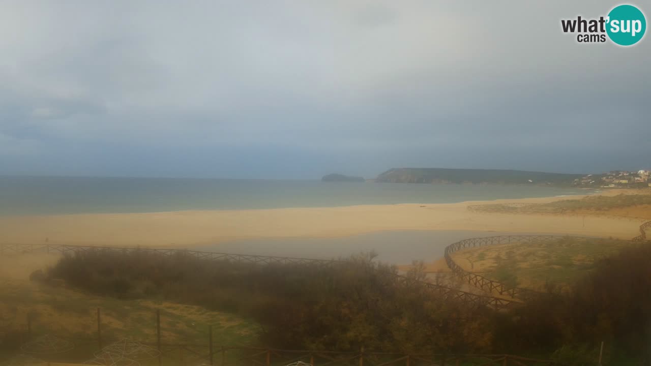 Webcam Torre dei Corsari – Vista live sulla spiaggia da Punta Usai