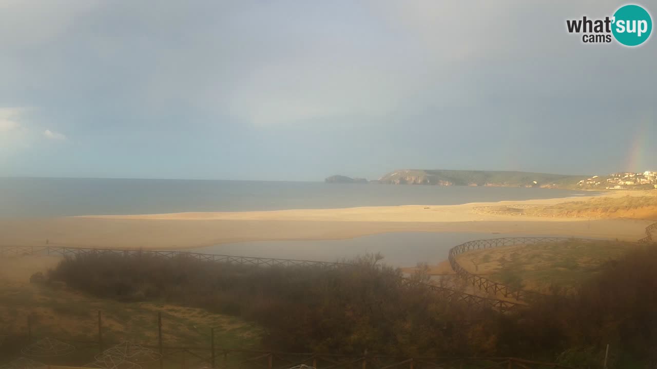 Webcam Torre dei Corsari – Live Beach View from Punta Usai