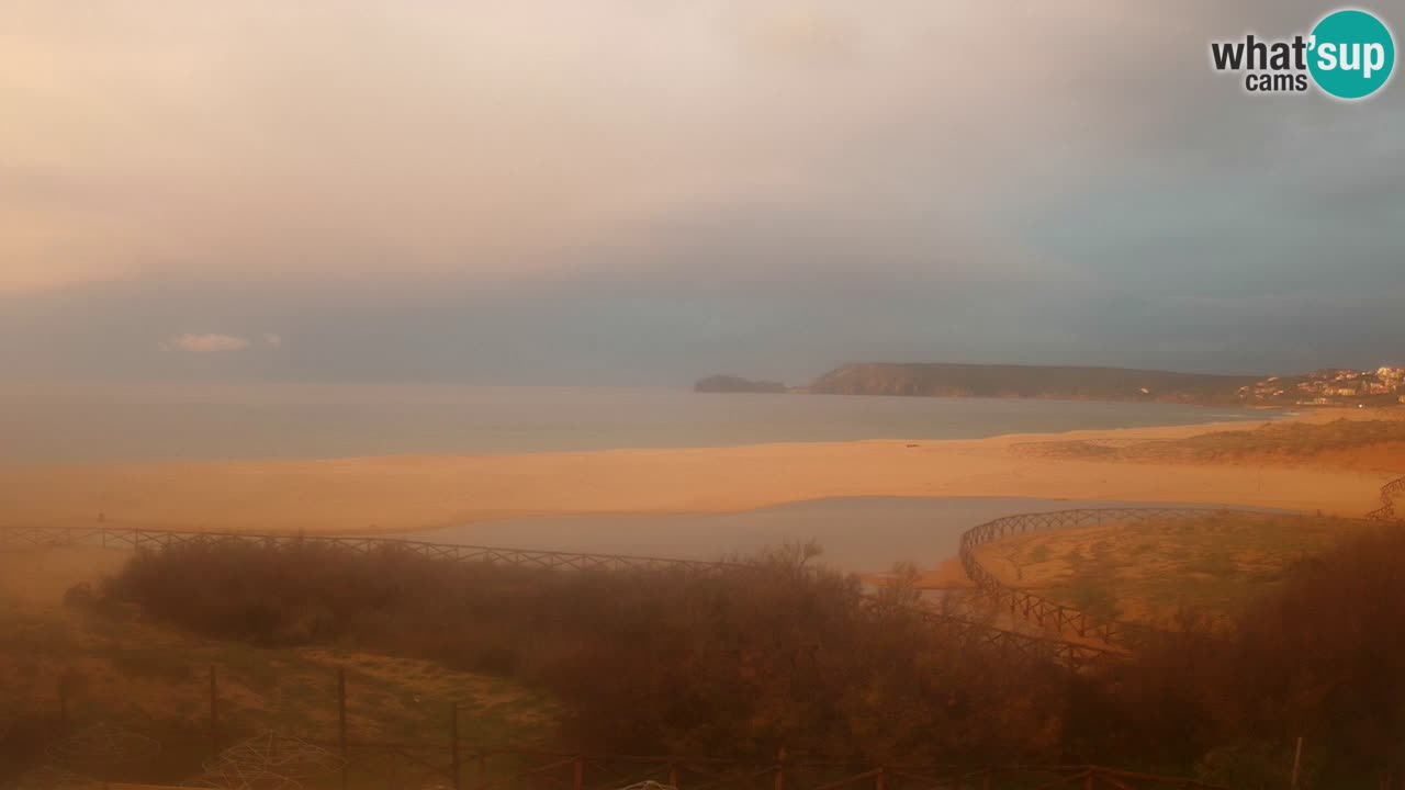 Cámara web Torre dei Corsari – Vista en directo de la playa desde Punta Usai