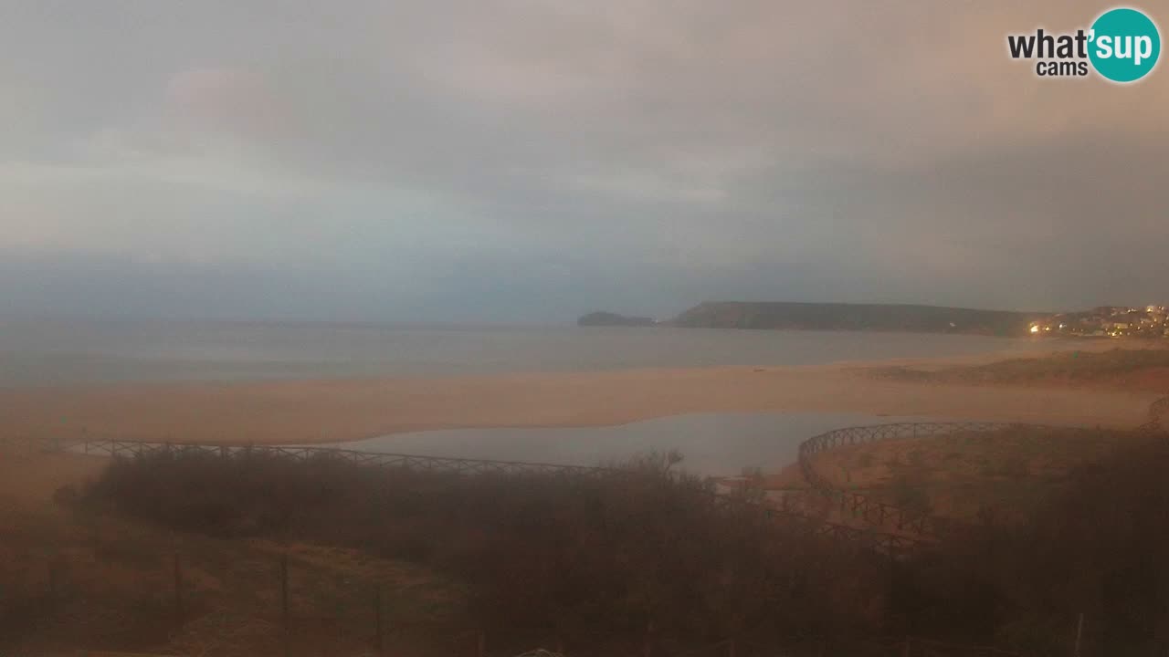 Webcam Torre dei Corsari – Vista live sulla spiaggia da Punta Usai