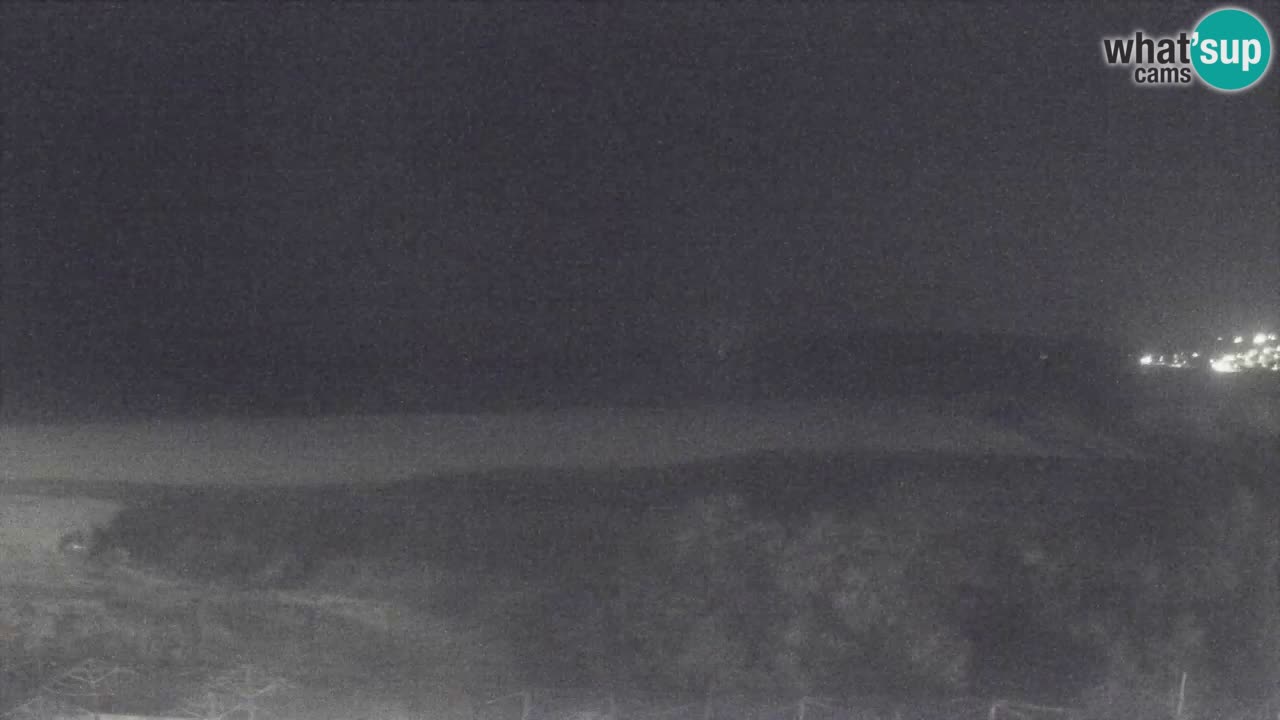 Webcam Torre dei Corsari – Vista live sulla spiaggia da Punta Usai