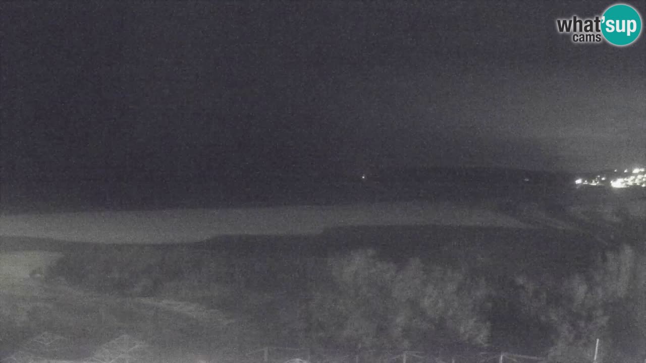 Webcam Torre dei Corsari – Vue en direct sur la plage depuis Punta Usai
