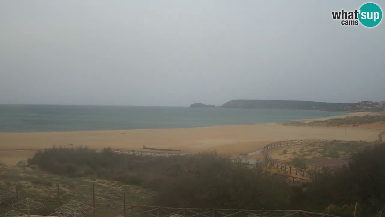 Webcam Torre dei Corsari – Vista live sulla spiaggia da Punta Usai