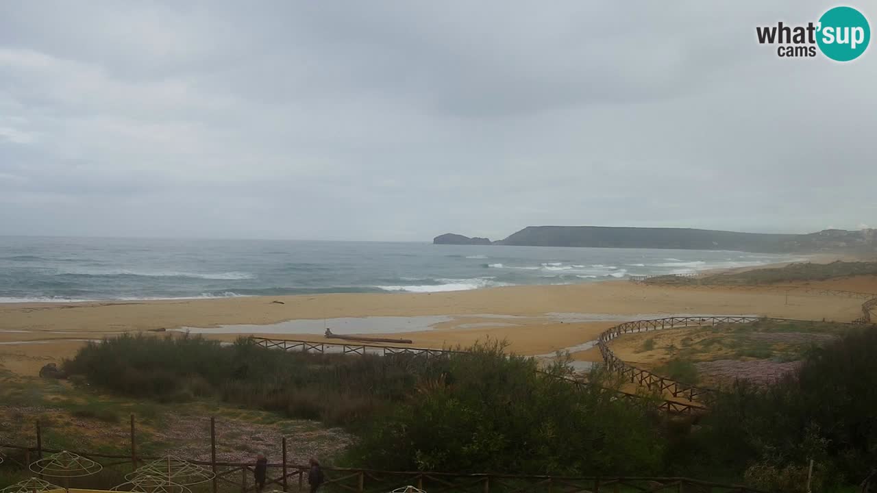 Webcam Torre dei Corsari – Vue en direct sur la plage depuis Punta Usai
