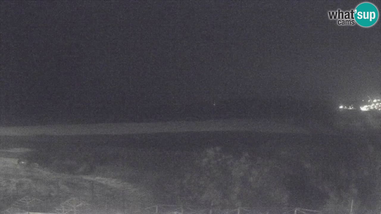 Cámara web Torre dei Corsari – Vista en directo de la playa desde Punta Usai