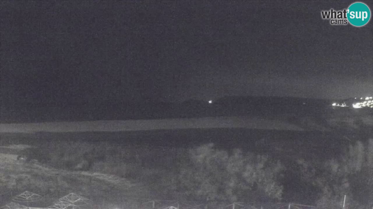 Cámara web Torre dei Corsari – Vista en directo de la playa desde Punta Usai