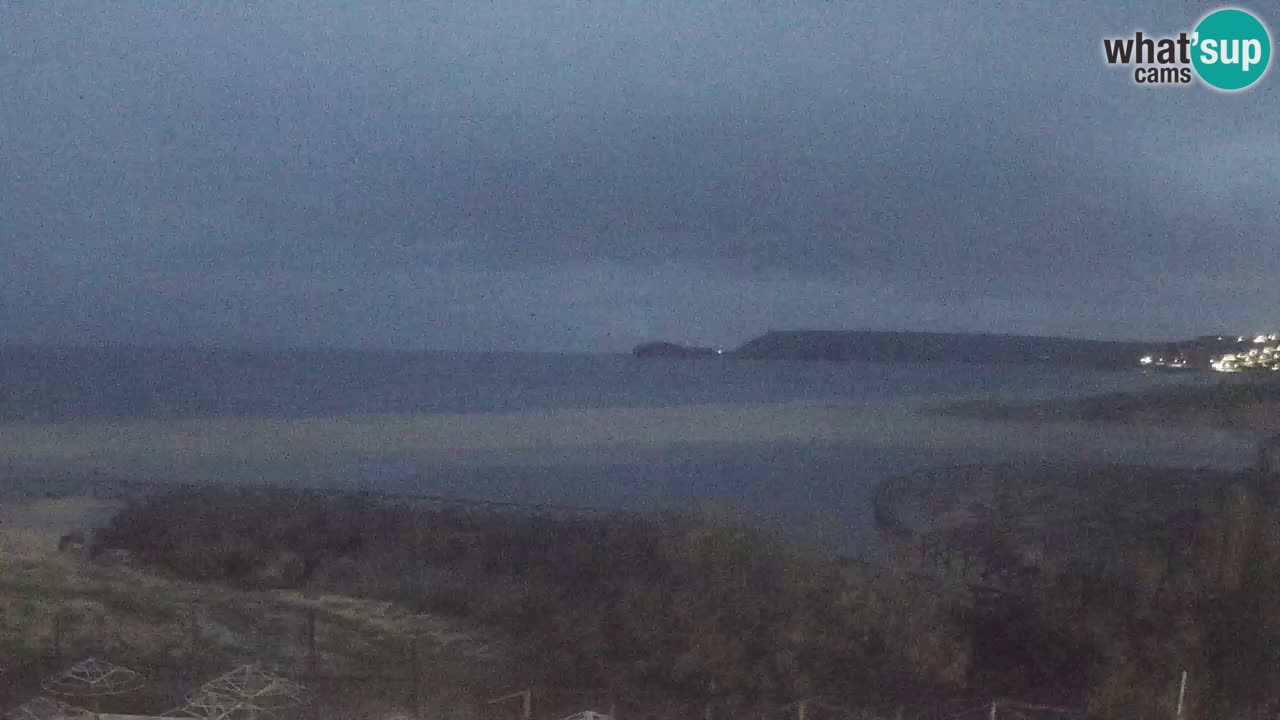 Webcam Torre dei Corsari – Vue en direct sur la plage depuis Punta Usai