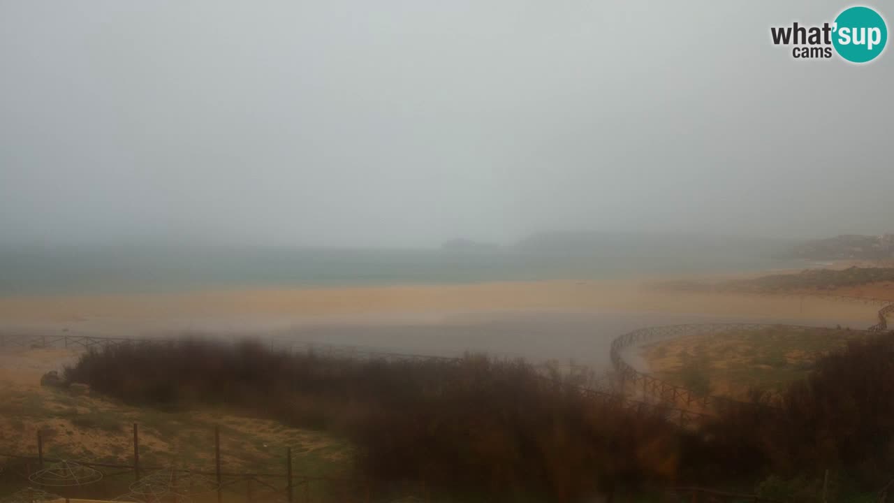 Spletna kamera Torre dei Corsari – Pogled v živo na plažo s Punta Usai