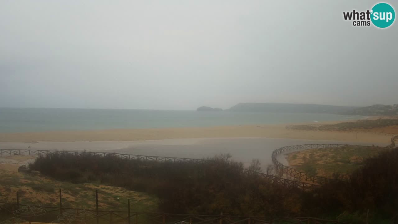 Webcam Torre dei Corsari – Vista live sulla spiaggia da Punta Usai