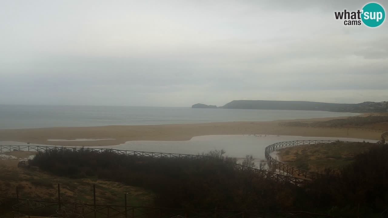 Webcam Torre dei Corsari – Vista live sulla spiaggia da Punta Usai